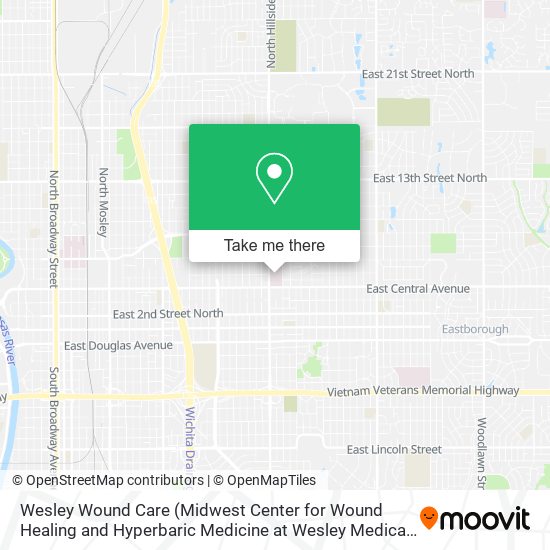 Mapa de Wesley Wound Care