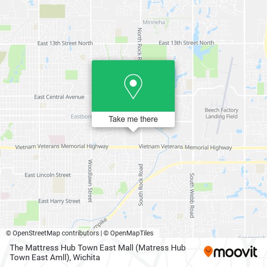 Mapa de The Mattress Hub Town East Mall (Matress Hub Town East Amll)