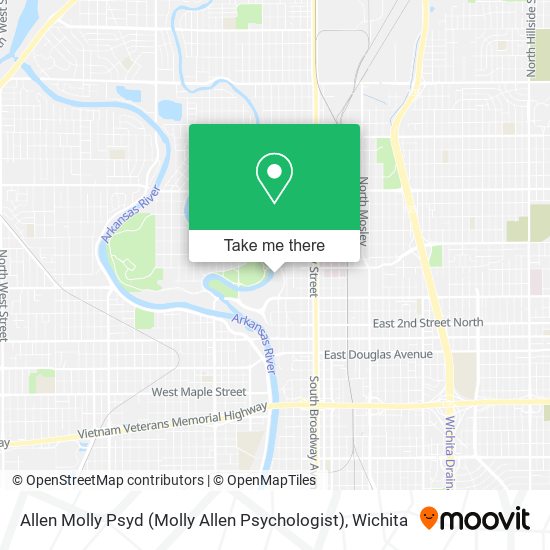 Mapa de Allen Molly Psyd (Molly Allen Psychologist)