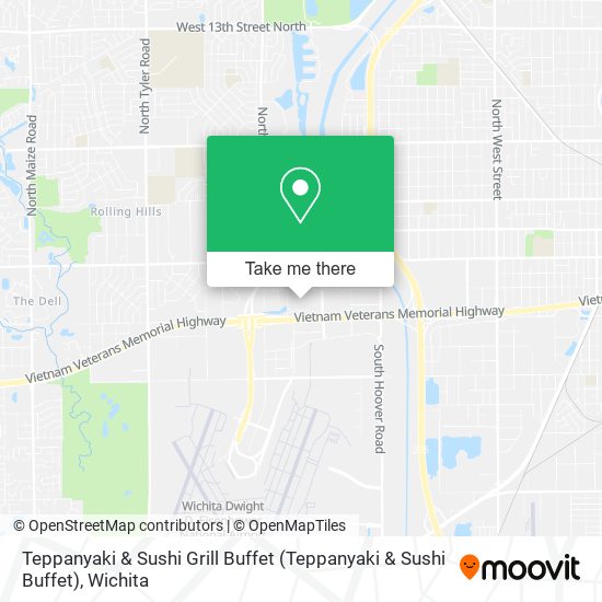 Teppanyaki & Sushi Grill Buffet map