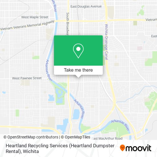 Heartland Recycling Services (Heartland Dumpster Rental) map