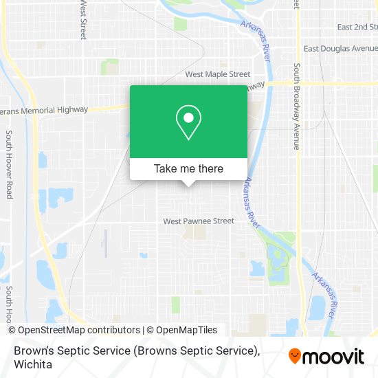 Brown's Septic Service (Browns Septic Service) map