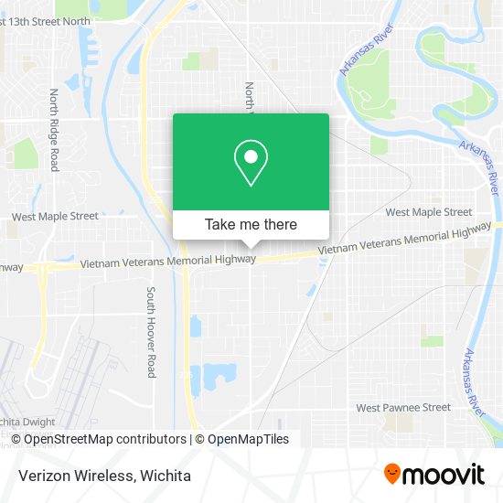 Verizon Wireless map