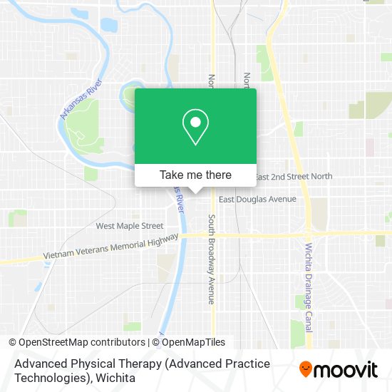 Advanced Physical Therapy (Advanced Practice Technologies) map