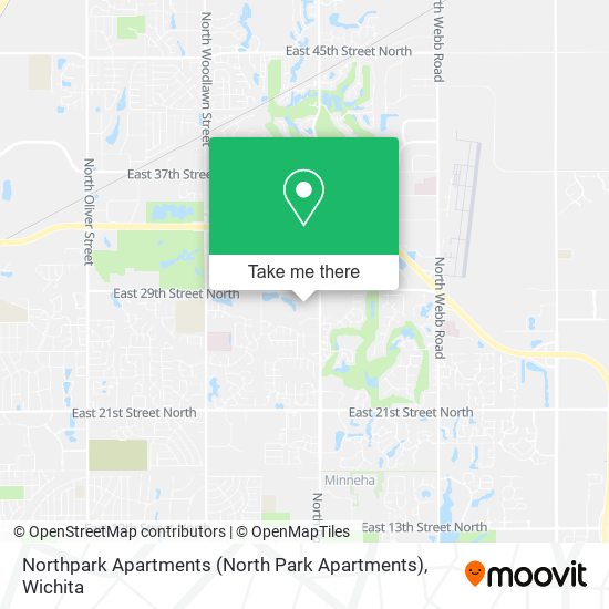 Northpark Apartments (North Park Apartments) map