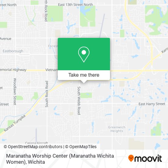 Maranatha Worship Center (Maranatha Wichita Women) map