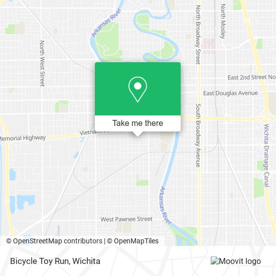 Mapa de Bicycle Toy Run