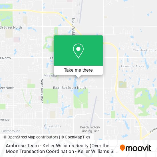 Ambrose Team - Keller Williams Realty map