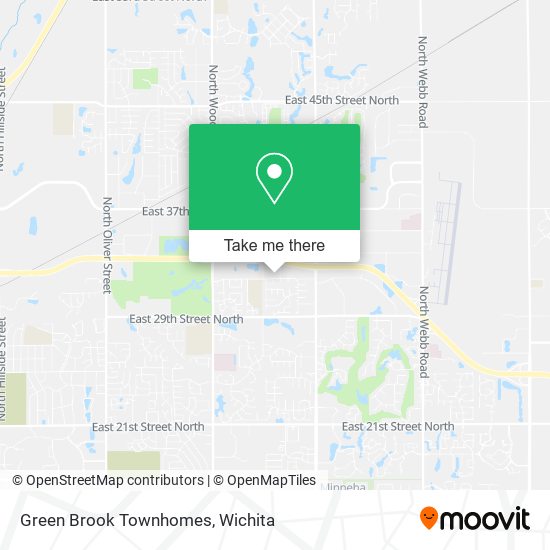 Mapa de Green Brook Townhomes