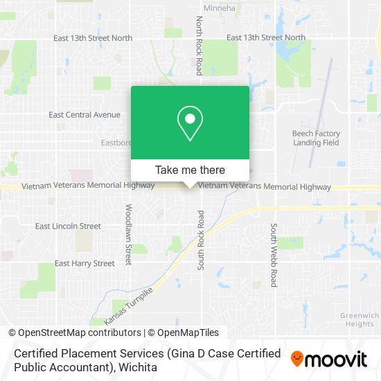 Certified Placement Services (Gina D Case Certified Public Accountant) map