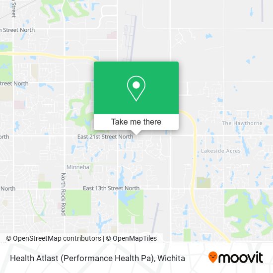 Health Atlast (Performance Health Pa) map