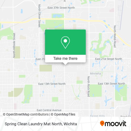 Mapa de Spring Clean Laundry Mat North