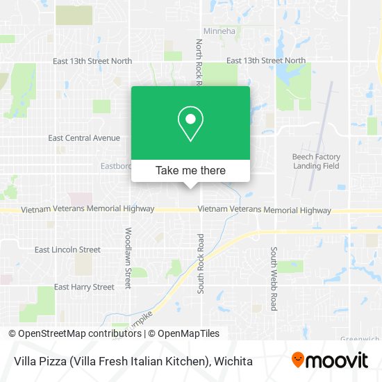 Villa Pizza (Villa Fresh Italian Kitchen) map