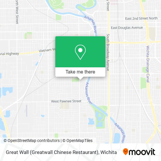 Mapa de Great Wall (Greatwall Chinese Restaurant)