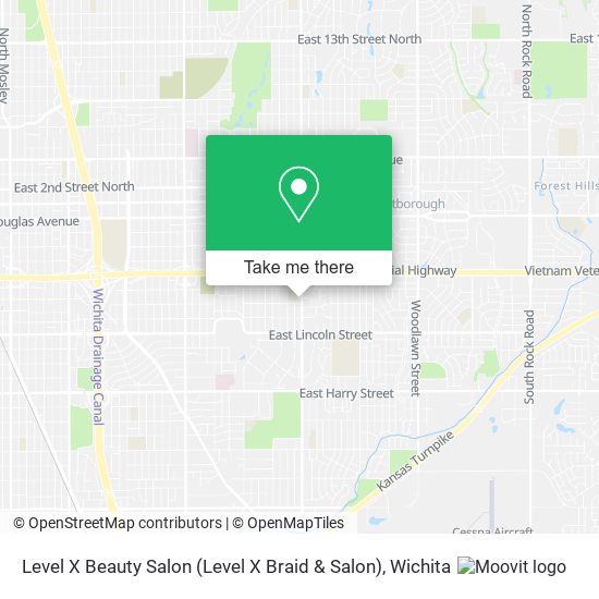 Level X Beauty Salon map