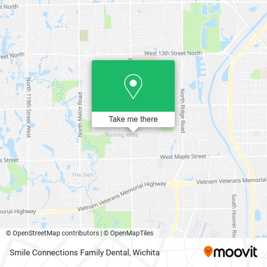 Mapa de Smile Connections Family Dental