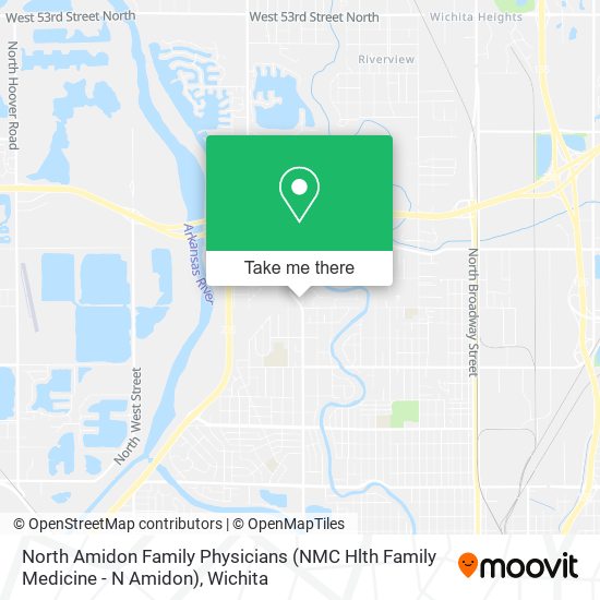 Mapa de North Amidon Family Physicians (NMC Hlth Family Medicine - N Amidon)