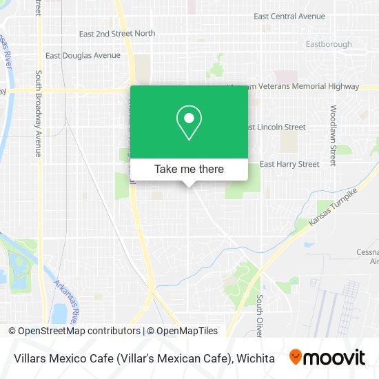Mapa de Villars Mexico Cafe (Villar's Mexican Cafe)