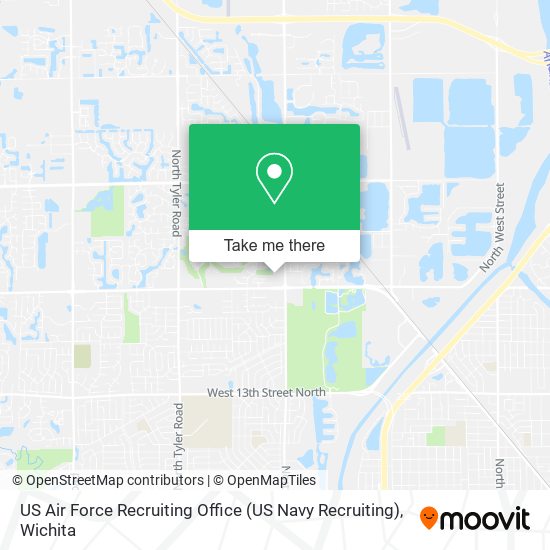 Mapa de US Air Force Recruiting Office (US Navy Recruiting)