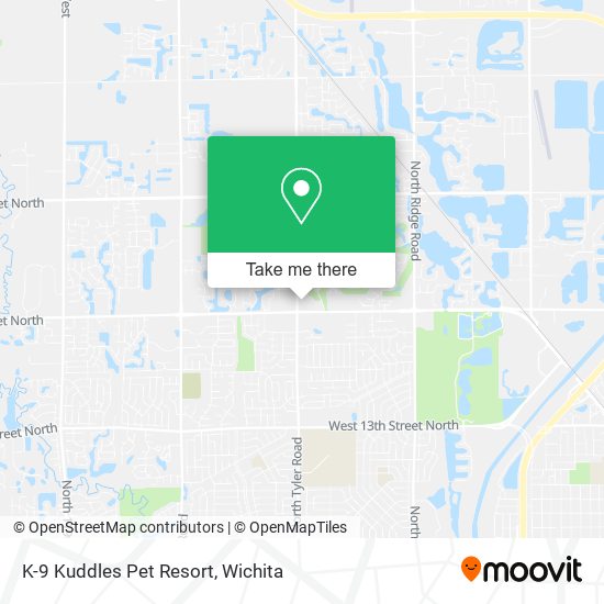 K-9 Kuddles Pet Resort map