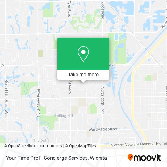 Your Time Prof’l Concierge Services map