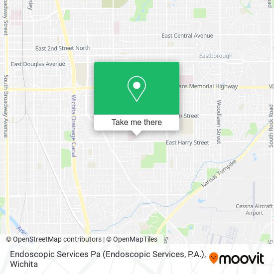 Mapa de Endoscopic Services Pa (Endoscopic Services, P.A.)