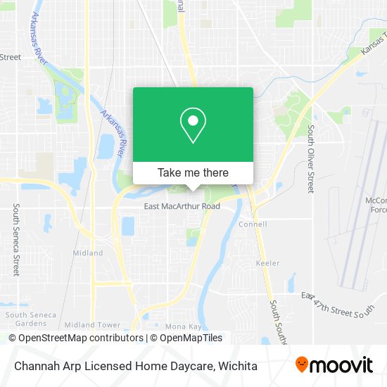 Channah Arp Licensed Home Daycare map