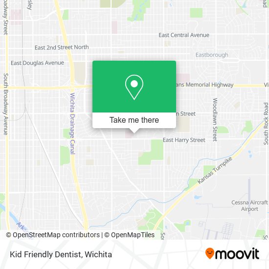 Kid Friendly Dentist map