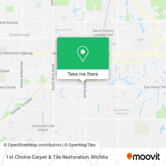 1st Choice Carpet & Tile Restoration map