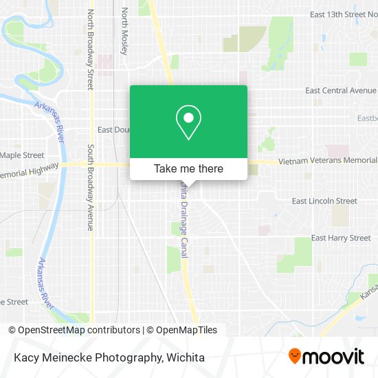 Kacy Meinecke Photography map