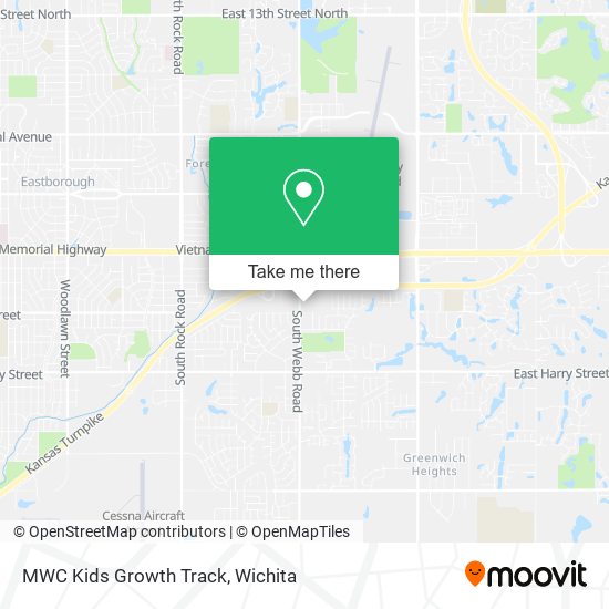 MWC Kids Growth Track map