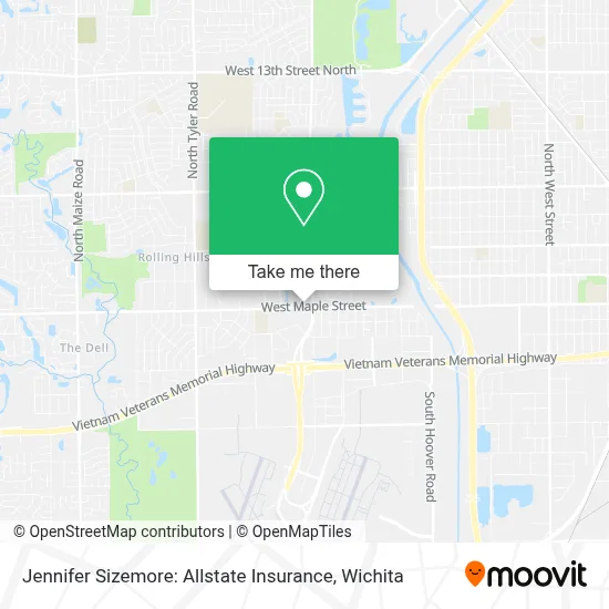 Jennifer Sizemore: Allstate Insurance map