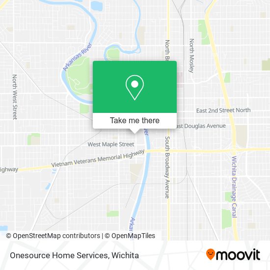 Mapa de Onesource Home Services