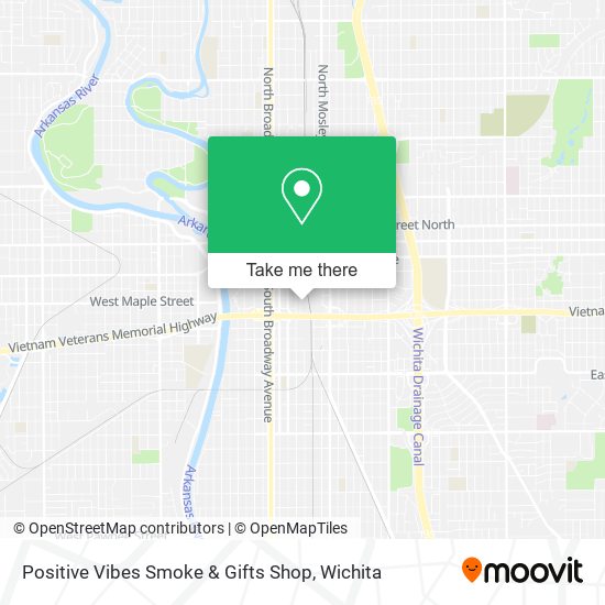 Positive Vibes Smoke & Gifts Shop map