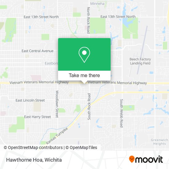 Hawthorne Hoa map