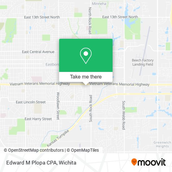 Edward M Plopa CPA map