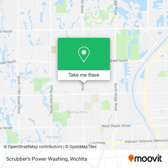 Mapa de Scrubber's Power Washing