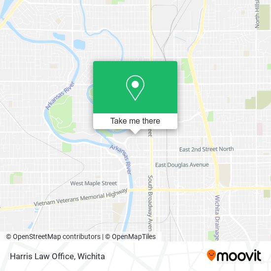 Harris Law Office map