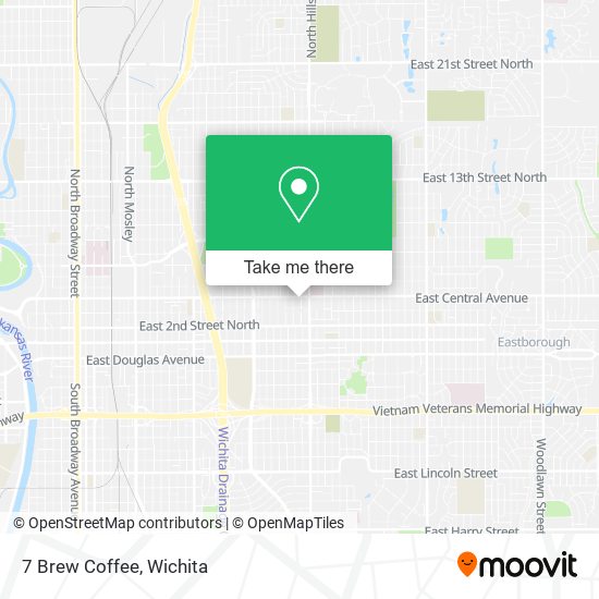 7 Brew Coffee map