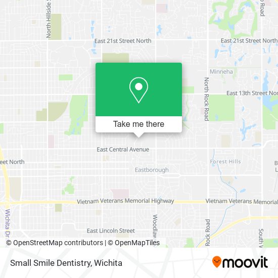 Mapa de Small Smile Dentistry
