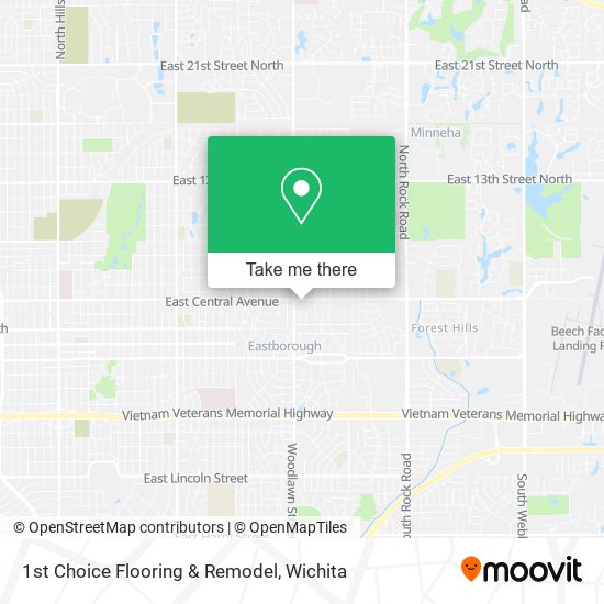 1st Choice Flooring & Remodel map