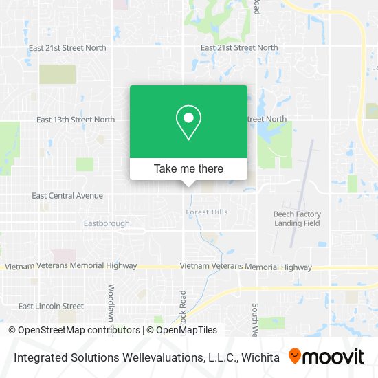 Mapa de Integrated Solutions Wellevaluations, L.L.C.