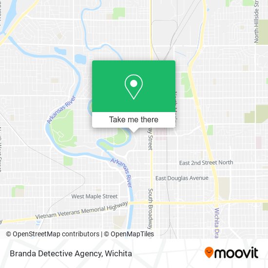 Branda Detective Agency map