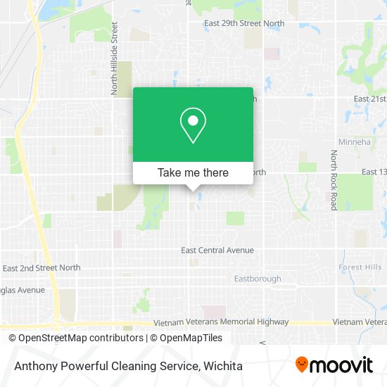 Mapa de Anthony Powerful Cleaning Service