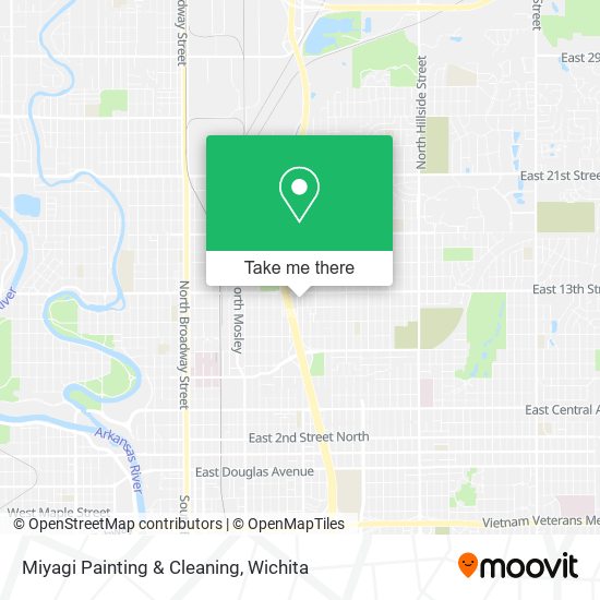 Mapa de Miyagi Painting & Cleaning