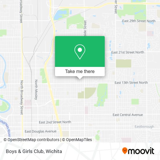 Boys & Girls Club map