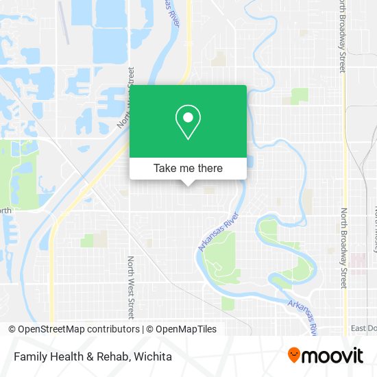 Family Health & Rehab map