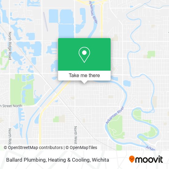 Ballard Plumbing, Heating & Cooling map