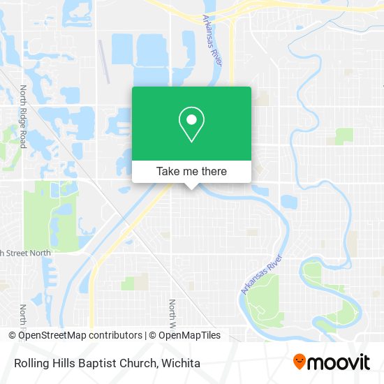 Rolling Hills Baptist Church map