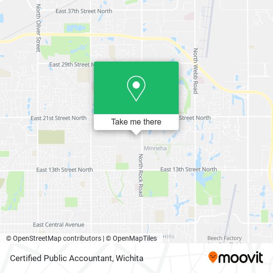 Certified Public Accountant map